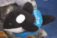 7" - 8" Laying Beanies Killer Whale